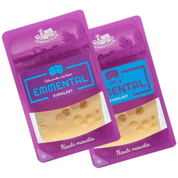 Herkkutilan Emmental -juustoviipaleet