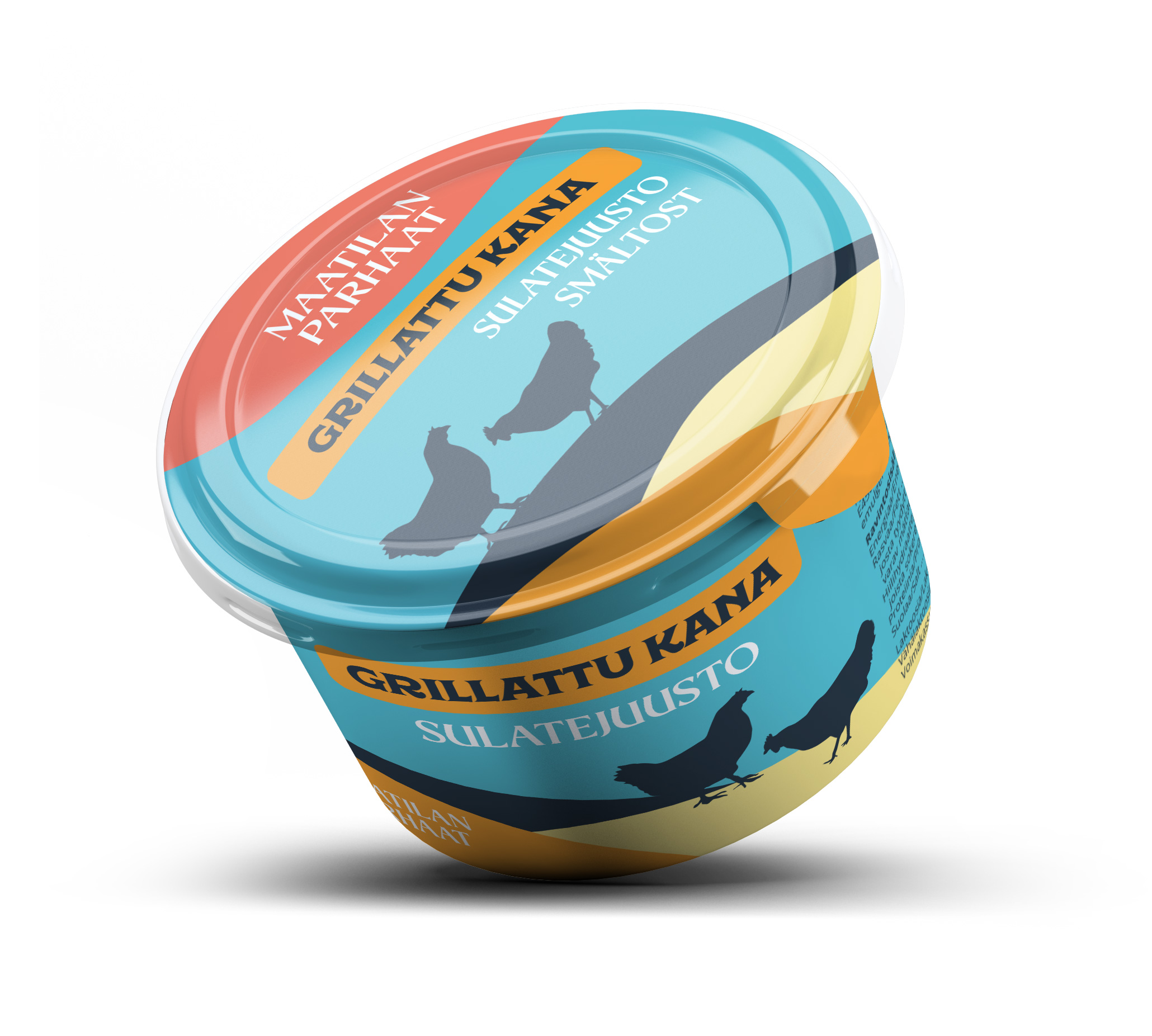 Sulatejuusto Grillattu kana